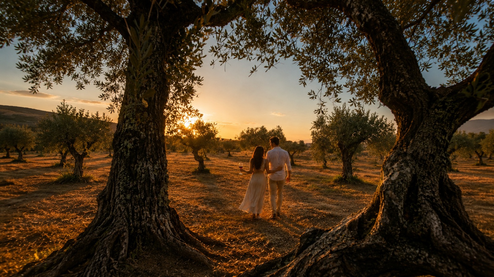Walk Among Ancient Olive Trees
