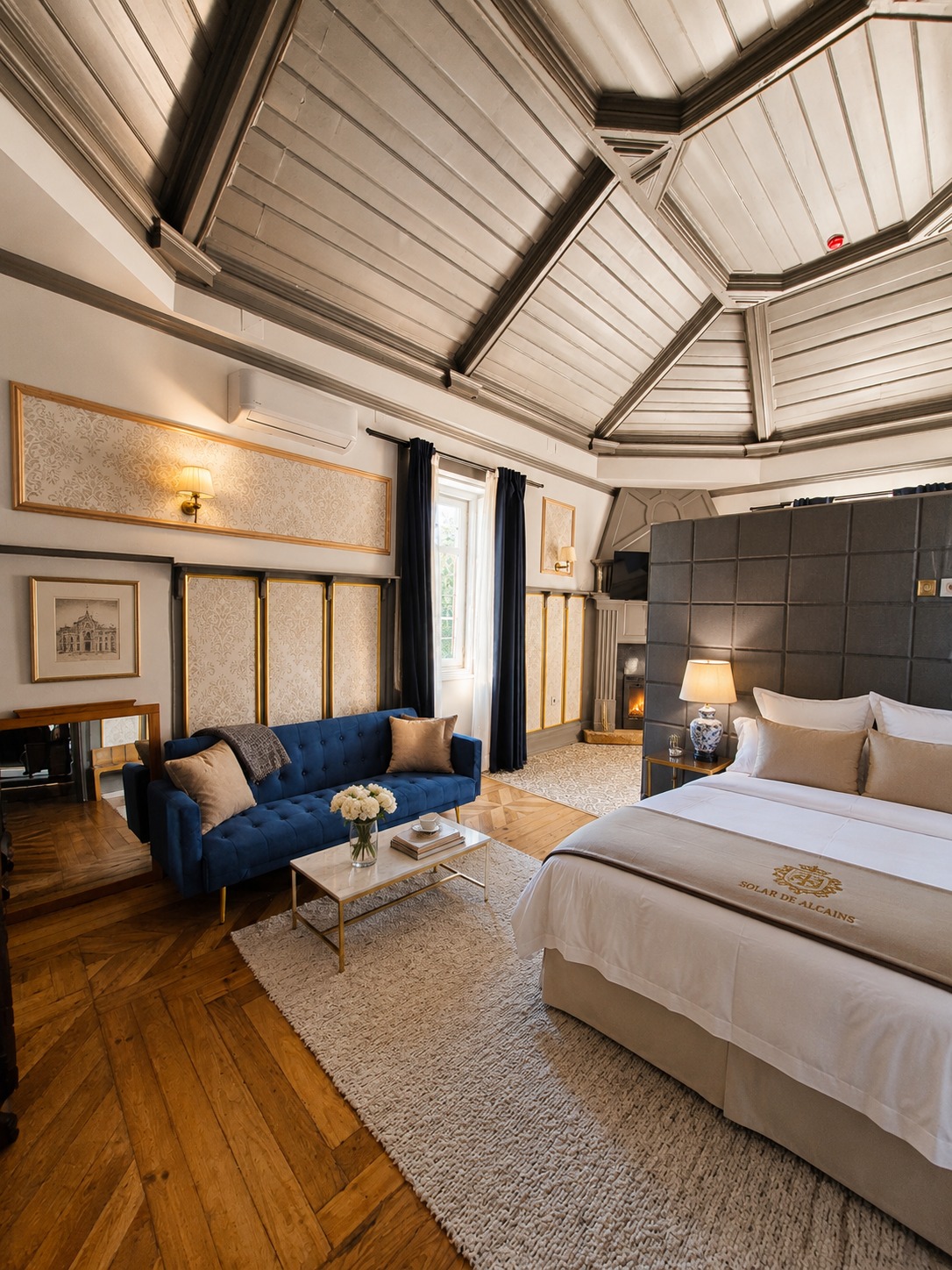 Estate guest bedroom