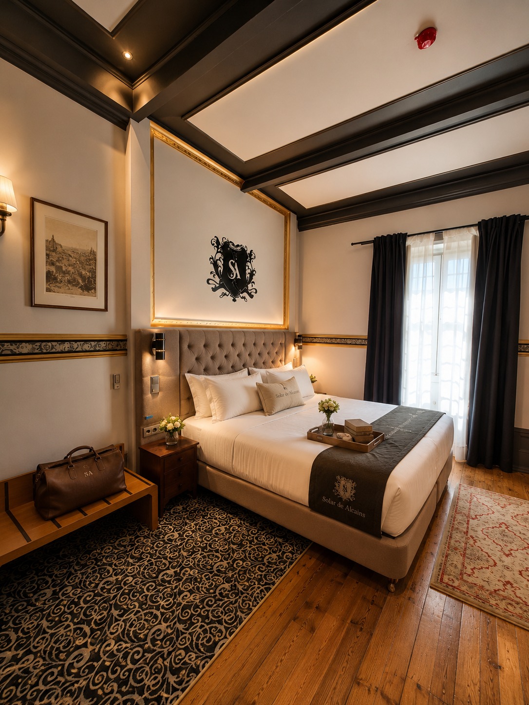 Estate guest bedroom