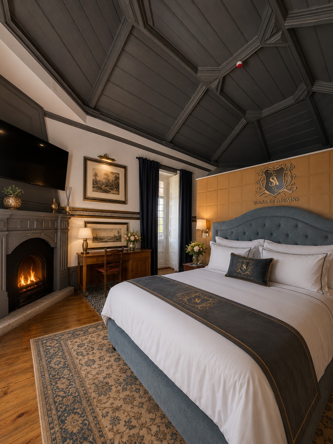 Estate guest bedroom