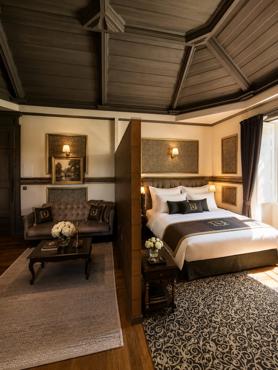 Estate guest bedroom