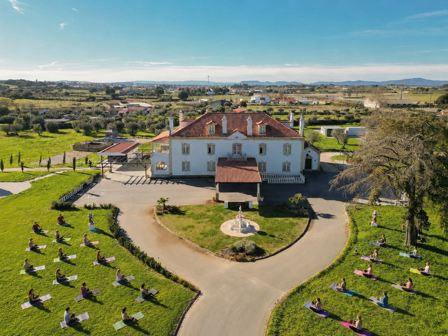 Retreat moment at Solar de Alcains