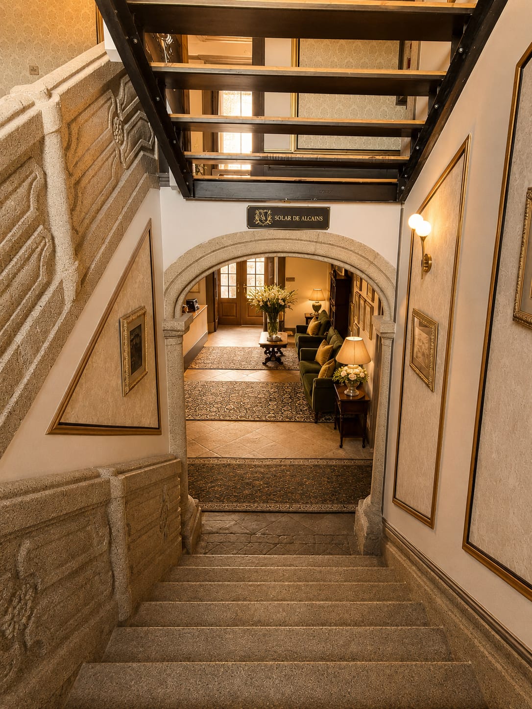 Heritage stone stairs